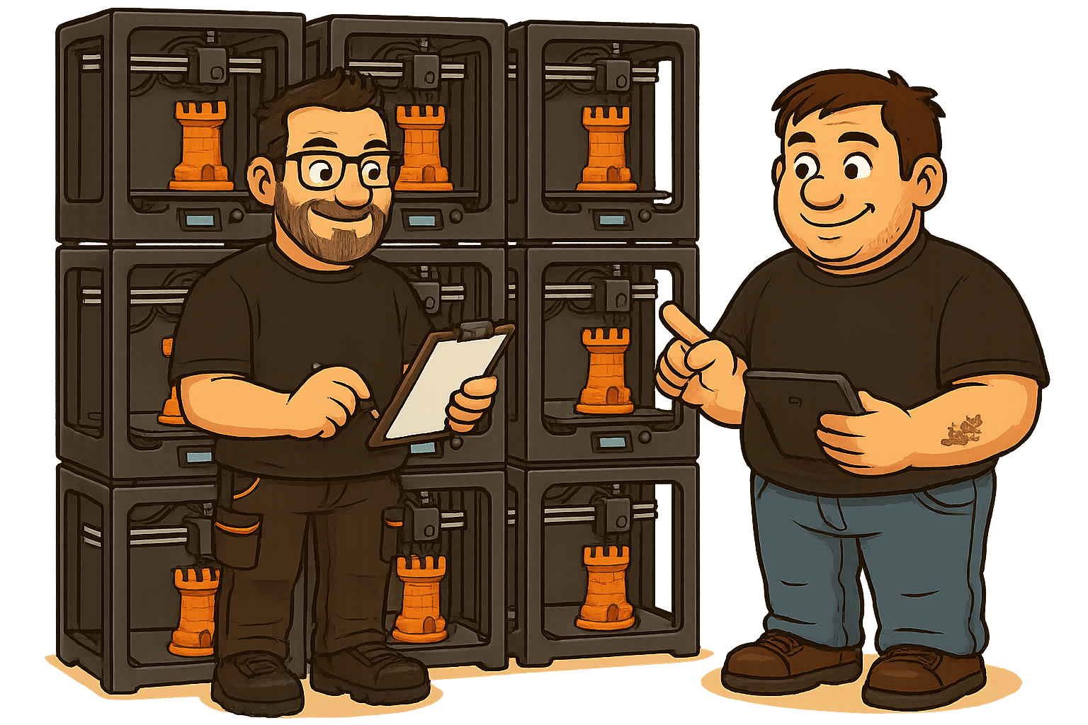 Schaalbaar 3d print portaal